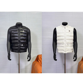 Moncler Gui stand-collar zip-up down vest-5051