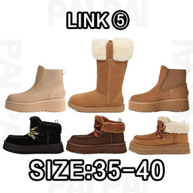 UGG Link5️⃣ New Shearling Thick-Soled Snow Boots-5547  